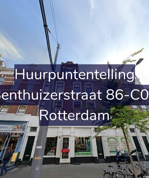 Foto gevel Huurpuntentelling voor Benthuizerstraat 86-C02, Rotterdam