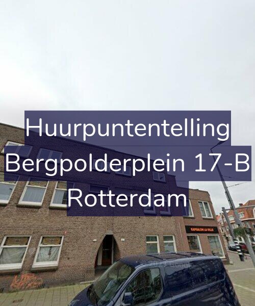 Foto gevel Huurpuntentelling voor Bergpolderplein 17-B, Rotterdam