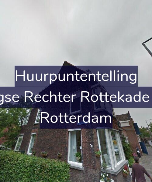 Foto gevel Huurpuntentelling voor Bergse Rechter Rottekade 9-A, Rotterdam