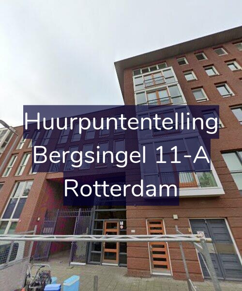Foto gevel Huurpuntentelling voor Bergsingel 11-A, Rotterdam