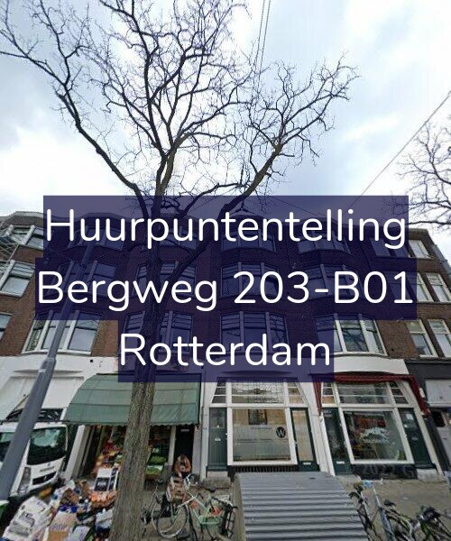 Foto gevel Huurpuntentelling voor Bergweg 203-B01, Rotterdam