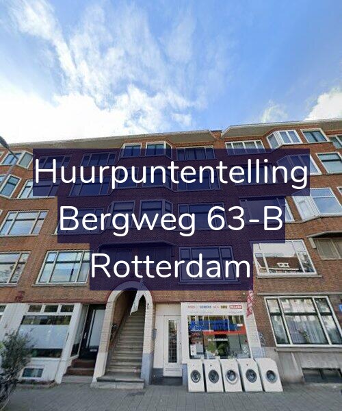 Foto gevel Huurpuntentelling voor Bergweg 63-B, Rotterdam