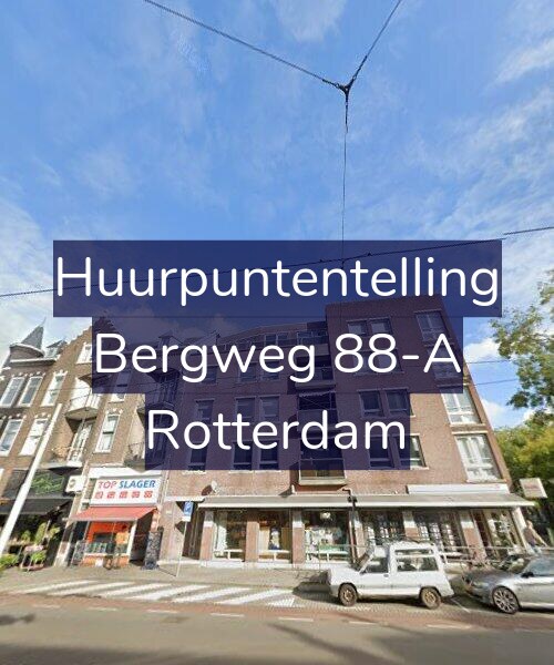 Foto gevel Huurpuntentelling voor Bergweg 88-A, Rotterdam