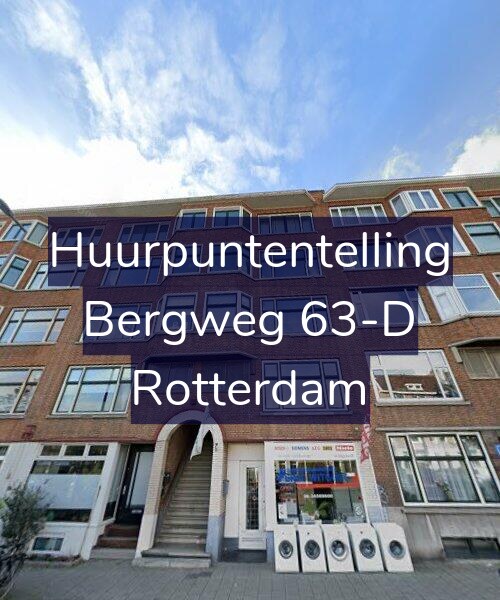 Foto gevel Huurpuntentelling voor Bergweg 63-D, Rotterdam