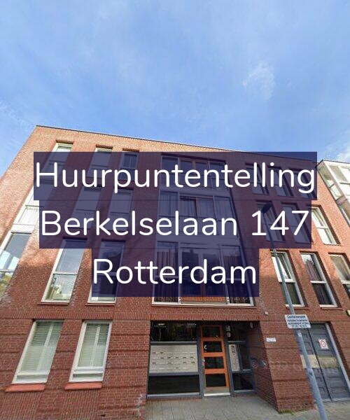 Foto gevel Huurpuntentelling voor Berkelselaan 147, Rotterdam