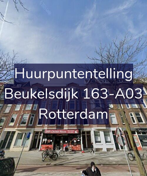 Foto gevel Huurpuntentelling voor Beukelsdijk 163-A03, Rotterdam