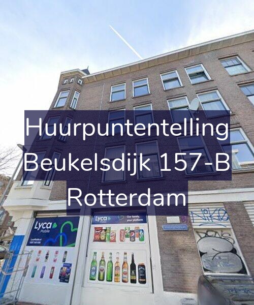 Foto gevel Huurpuntentelling voor Beukelsdijk 157-B, Rotterdam
