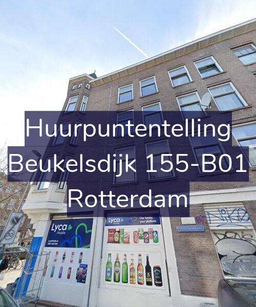 Foto gevel Huurpuntentelling voor Beukelsdijk 155-B01, Rotterdam