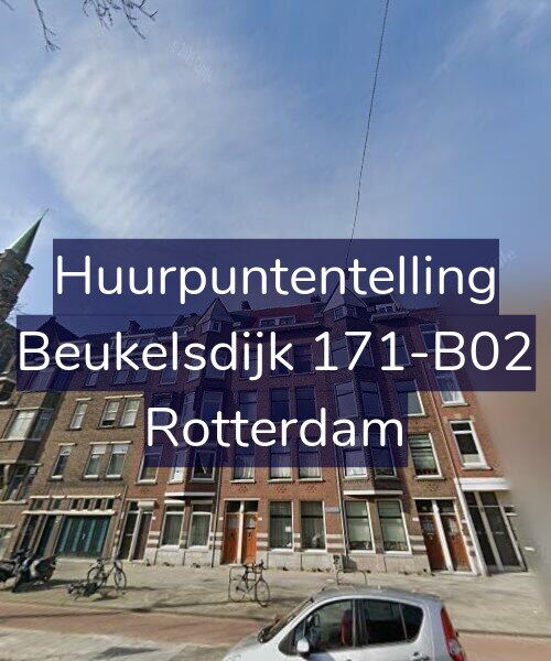 Foto gevel Huurpuntentelling voor Beukelsdijk 171-B02, Rotterdam