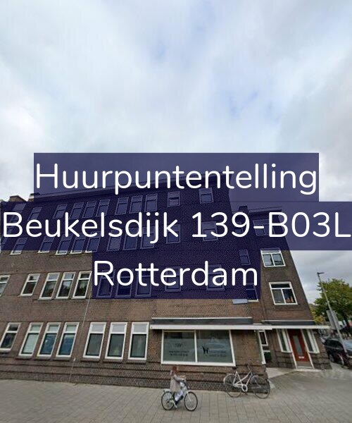 Foto gevel Huurpuntentelling voor Beukelsdijk 139-B03L, Rotterdam