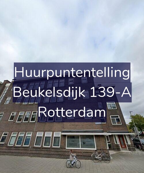 Foto gevel Huurpuntentelling voor Beukelsdijk 139-A, Rotterdam