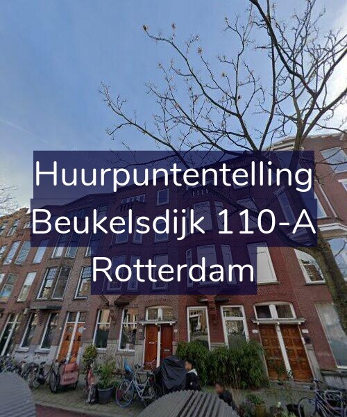 Foto gevel Huurpuntentelling voor Beukelsdijk 110-A, Rotterdam