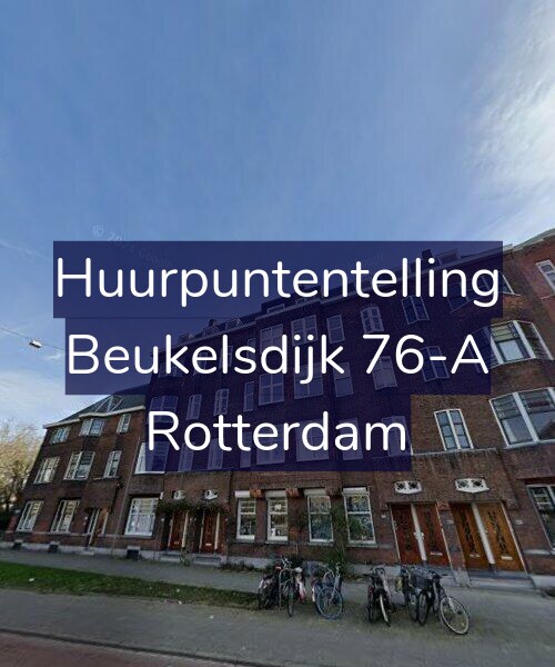 Foto gevel Huurpuntentelling voor Beukelsdijk 76-A, Rotterdam