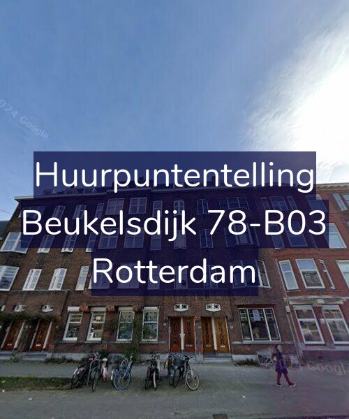 Foto gevel Huurpuntentelling voor Beukelsdijk 78-B03, Rotterdam
