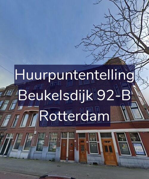 Foto gevel Huurpuntentelling voor Beukelsdijk 92-B, Rotterdam