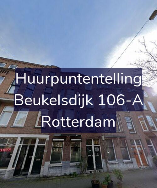 Foto gevel Huurpuntentelling voor Beukelsdijk 106-A, Rotterdam