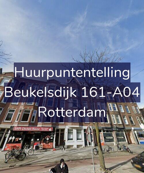 Foto gevel Huurpuntentelling voor Beukelsdijk 161-A04, Rotterdam