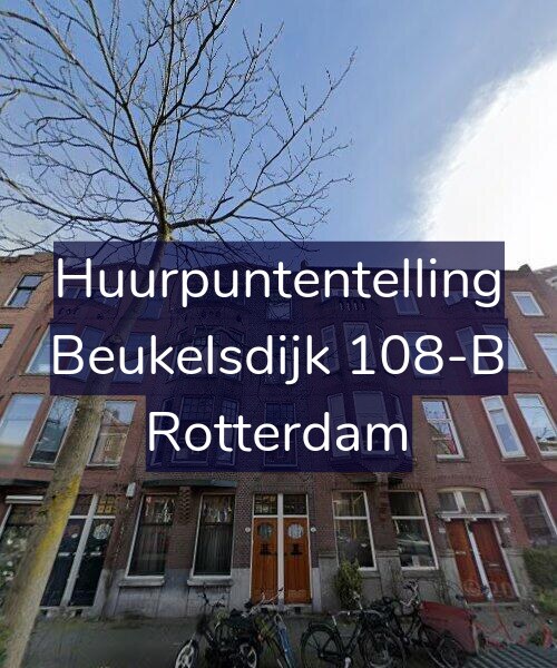 Foto gevel Huurpuntentelling voor Beukelsdijk 108-B, Rotterdam