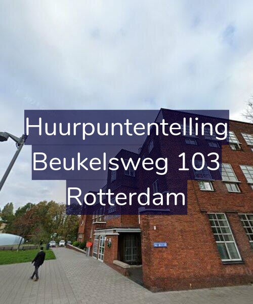 Foto gevel Huurpuntentelling voor Beukelsweg 103, Rotterdam