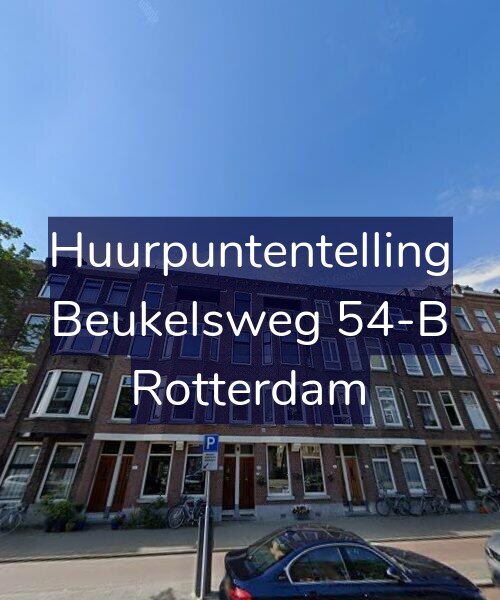 Foto gevel Huurpuntentelling voor Beukelsweg 54-B, Rotterdam