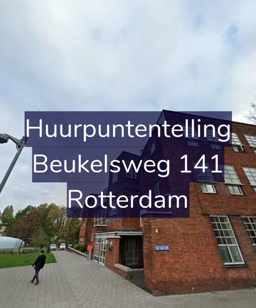 Foto gevel Huurpuntentelling voor Beukelsweg 141, Rotterdam