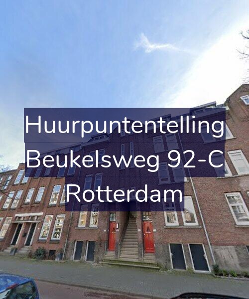 Foto gevel Huurpuntentelling voor Beukelsweg 92-C, Rotterdam