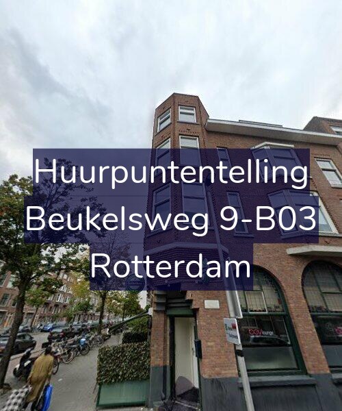 Foto gevel Huurpuntentelling voor Beukelsweg 9-B03, Rotterdam