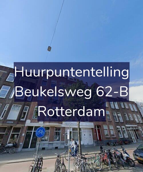 Foto gevel Huurpuntentelling voor Beukelsweg 62-B, Rotterdam