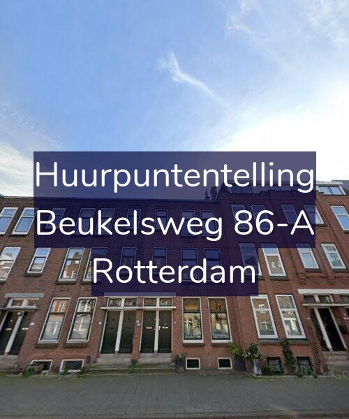 Foto gevel Huurpuntentelling voor Beukelsweg 86-A, Rotterdam