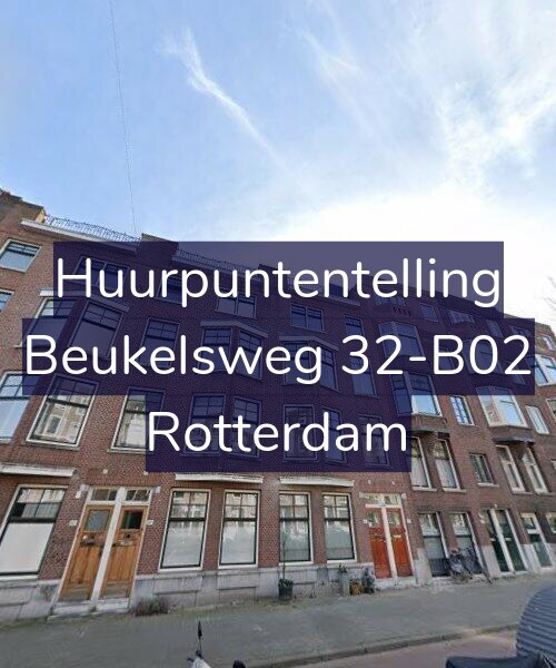 Foto gevel Huurpuntentelling voor Beukelsweg 32-B02, Rotterdam