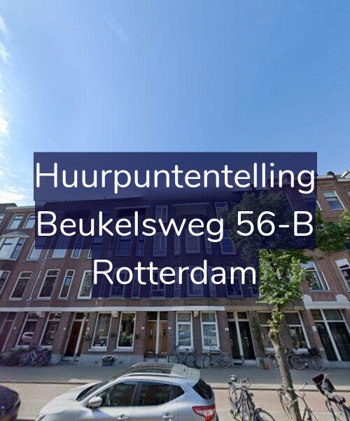 Foto gevel Huurpuntentelling voor Beukelsweg 56-B, Rotterdam