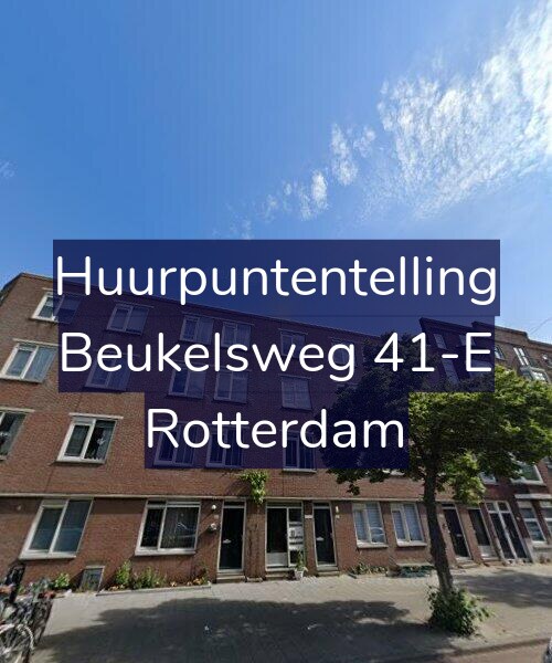 Foto gevel Huurpuntentelling voor Beukelsweg 41-E, Rotterdam