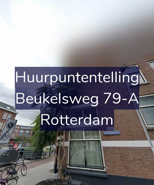 Foto gevel Huurpuntentelling voor Beukelsweg 79-A, Rotterdam