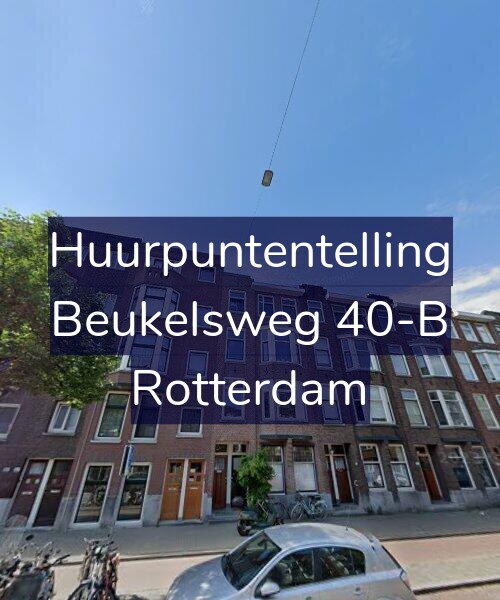 Foto gevel Huurpuntentelling voor Beukelsweg 40-B, Rotterdam