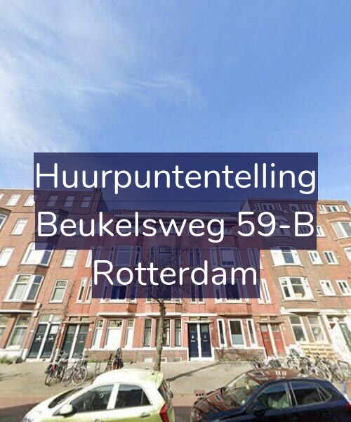 Foto gevel Huurpuntentelling voor Beukelsweg 59-B, Rotterdam