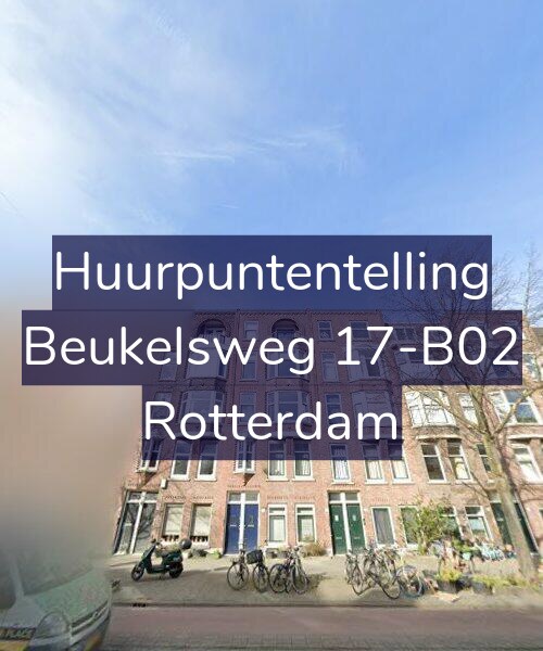 Foto gevel Huurpuntentelling voor Beukelsweg 17-B02, Rotterdam