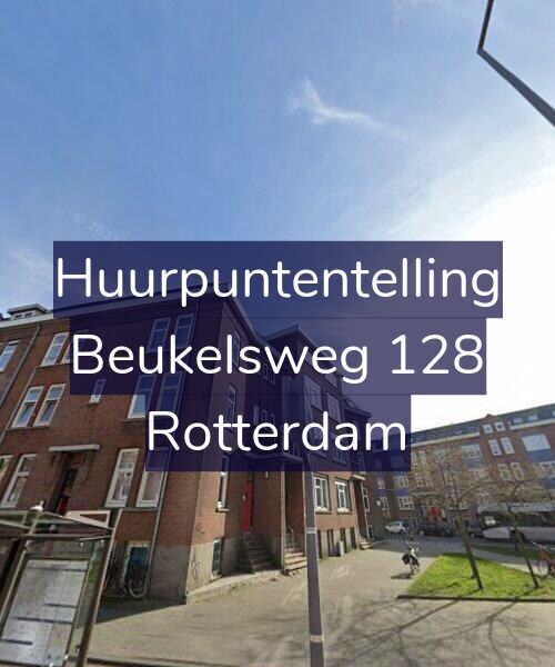 Foto gevel Huurpuntentelling voor Beukelsweg 128, Rotterdam