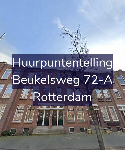 Foto gevel Huurpuntentelling voor Beukelsweg 72-A, Rotterdam