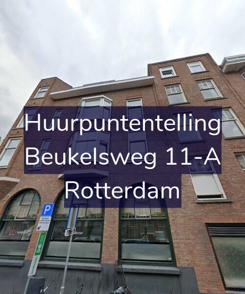 Foto gevel Huurpuntentelling voor Beukelsweg 11-A, Rotterdam