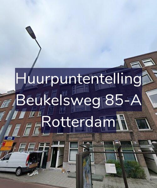 Foto gevel Huurpuntentelling voor Beukelsweg 85-A, Rotterdam