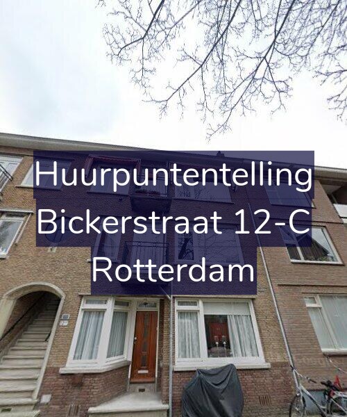 Foto gevel Huurpuntentelling voor Bickerstraat 12-C, Rotterdam
