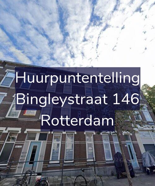 Foto gevel Huurpuntentelling voor Bingleystraat 146, Rotterdam