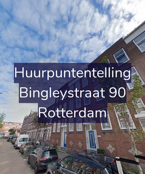 Foto gevel Huurpuntentelling voor Bingleystraat 90, Rotterdam