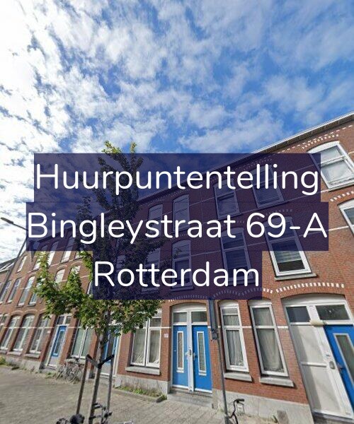 Foto gevel Huurpuntentelling voor Bingleystraat 69-A, Rotterdam