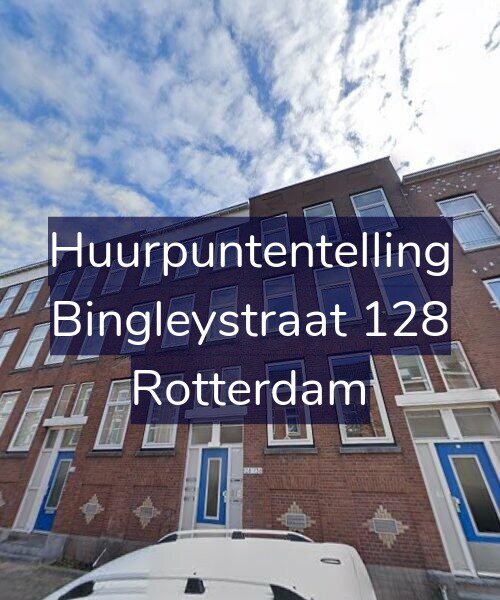 Foto gevel Huurpuntentelling voor Bingleystraat 128, Rotterdam
