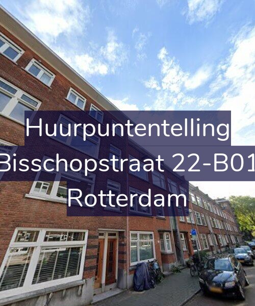 Foto gevel Huurpuntentelling voor Bisschopstraat 22-B01, Rotterdam