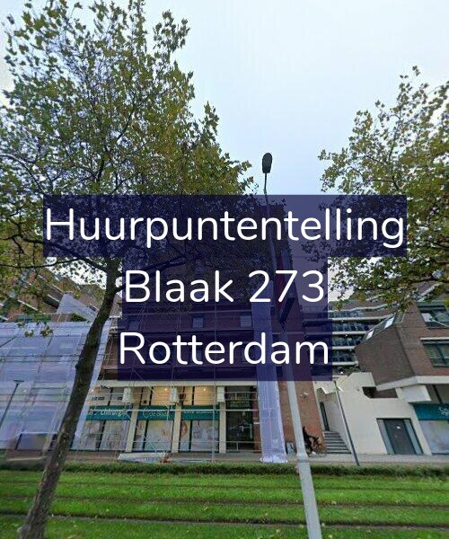Foto gevel Huurpuntentelling voor Blaak 273, Rotterdam
