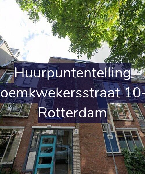 Foto gevel Huurpuntentelling voor Bloemkwekersstraat 10-A, Rotterdam