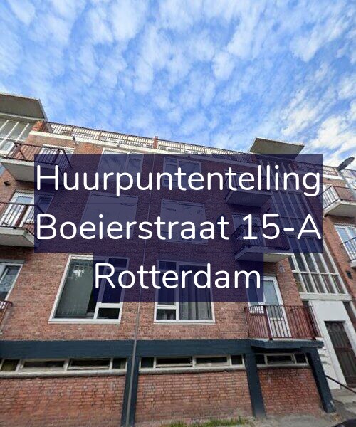 Foto gevel Huurpuntentelling voor Boeierstraat 15-A, Rotterdam