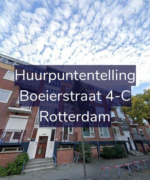 Foto gevel Huurpuntentelling voor Boeierstraat 4-C, Rotterdam